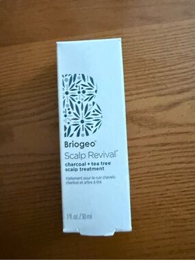 Briogeo Scalp Revival Charcoal + Tea Tree Scalp Treatment 1 oz *New*